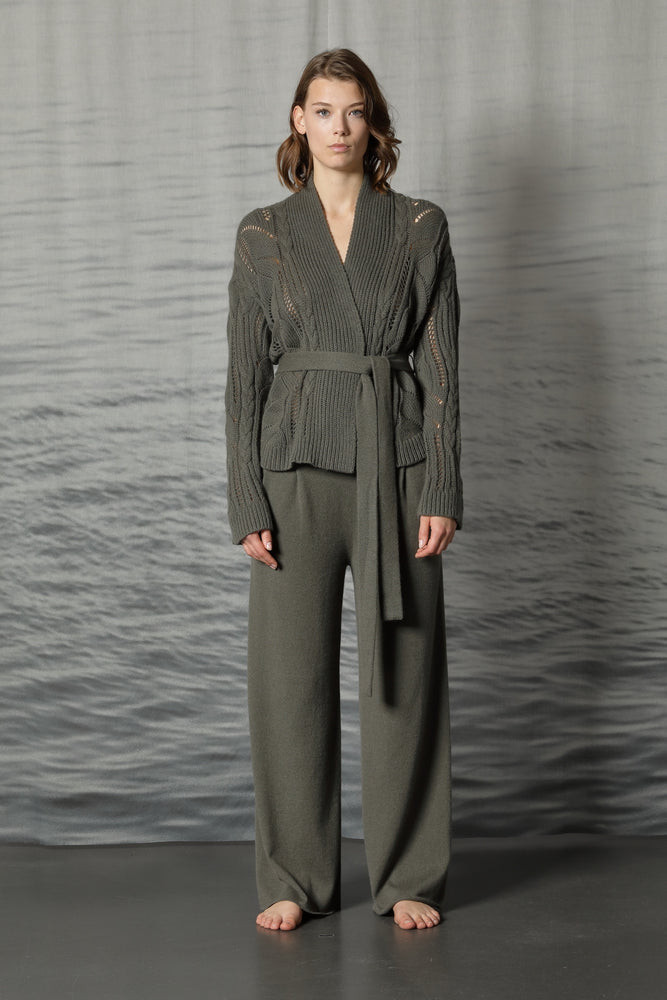 comfy cable ajour jacket