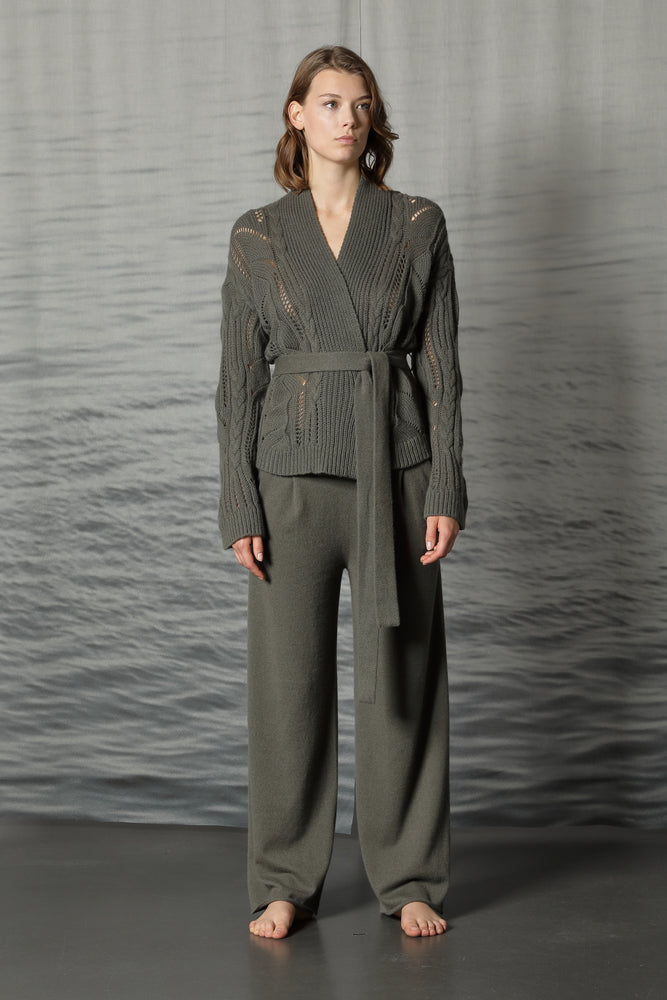 comfy cable ajour jacket