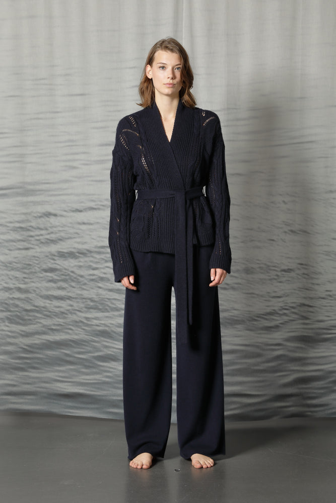 comfy cable ajour jacket