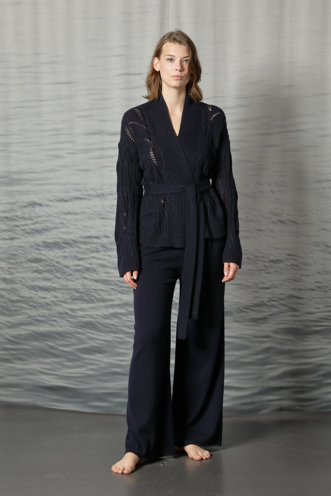 comfy cable ajour jacket