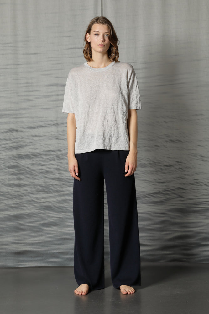 lux crincle T jumper