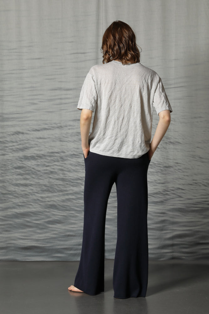 lux crincle T jumper