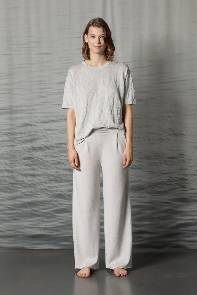 lux crincle T jumper