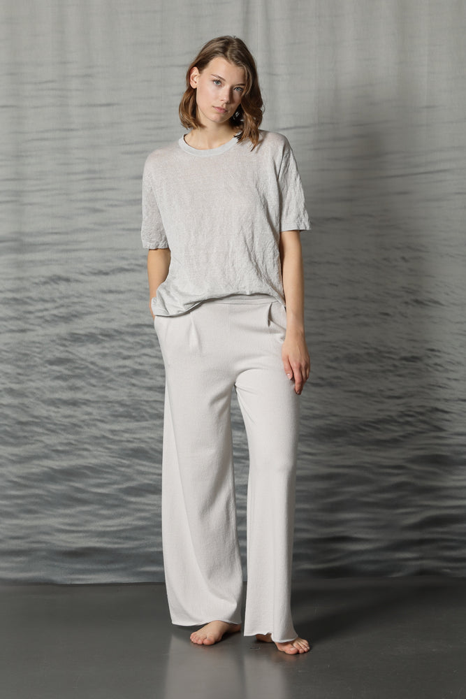 lux crincle T jumper