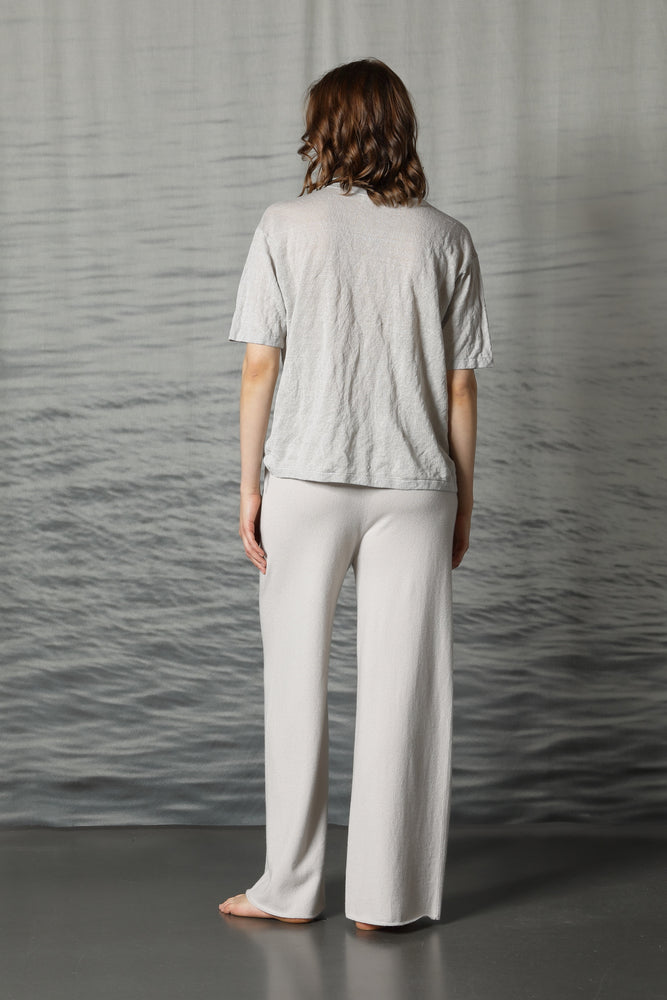 lux crincle T jumper