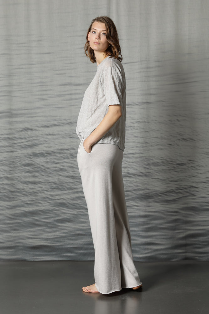 lux crincle T jumper