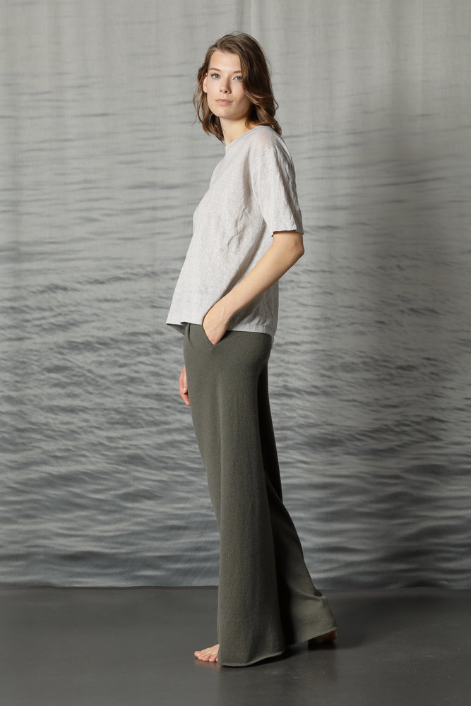 lux crincle T jumper