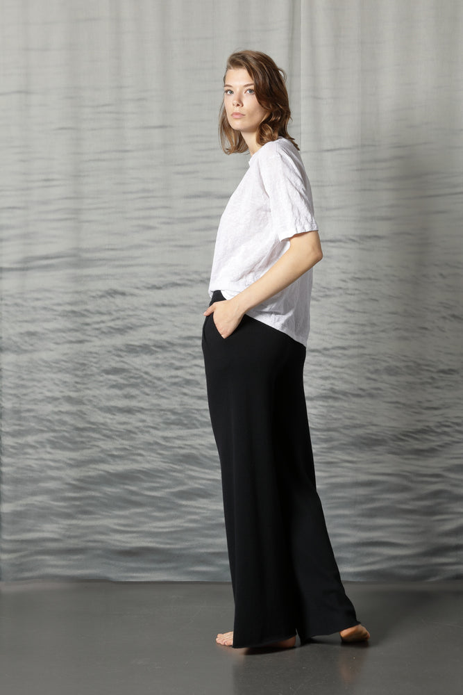 lux crincle T jumper