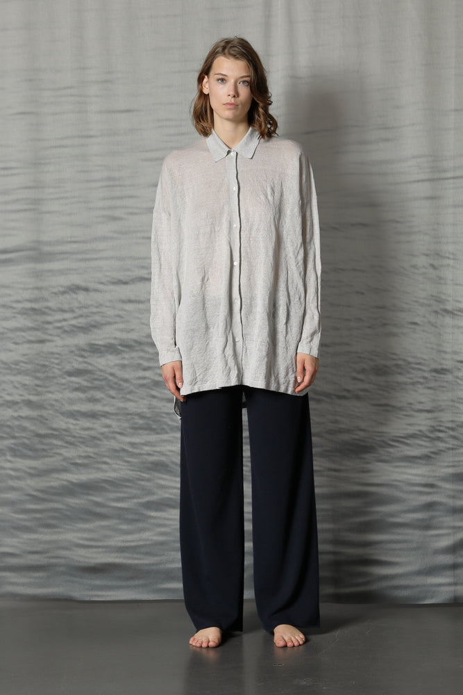 lux crincle baggy shirt