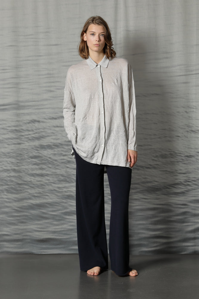 lux crincle baggy shirt