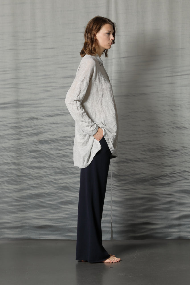 lux crincle baggy shirt