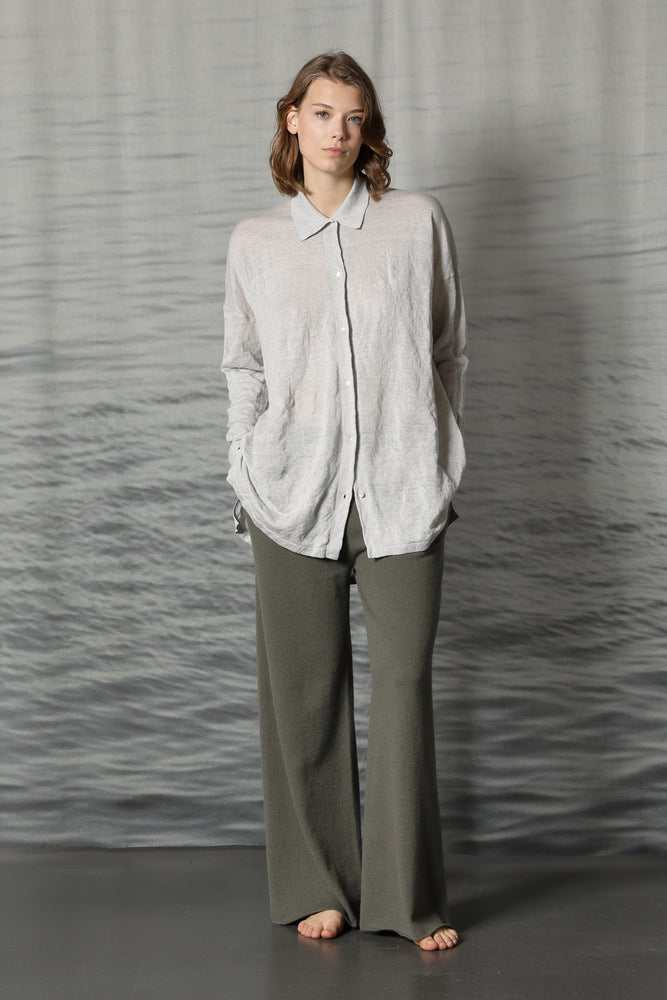 lux crincle baggy shirt