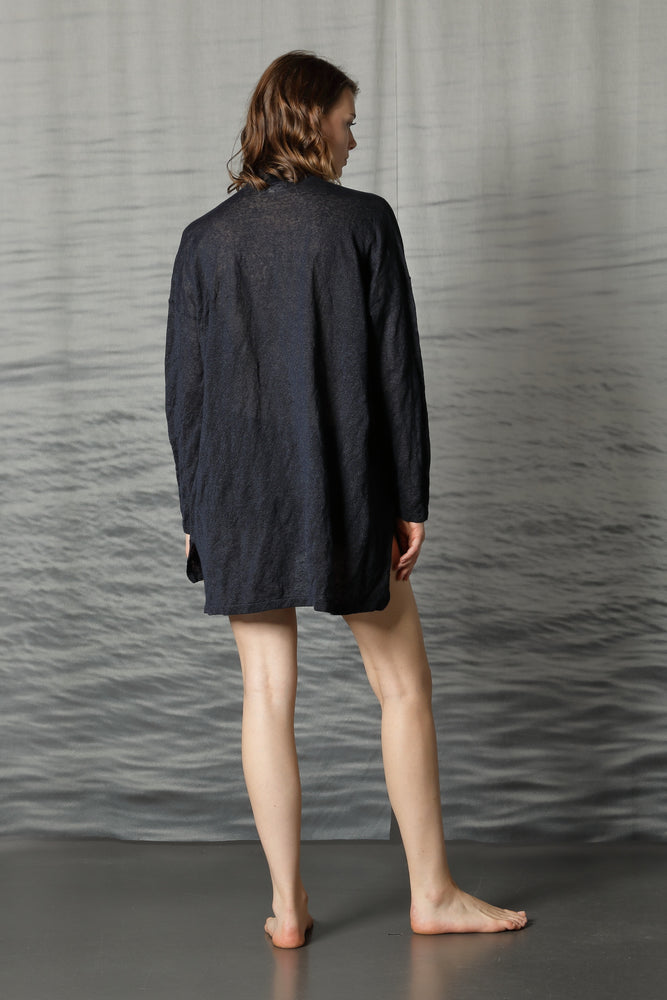 lux crincle baggy shirt