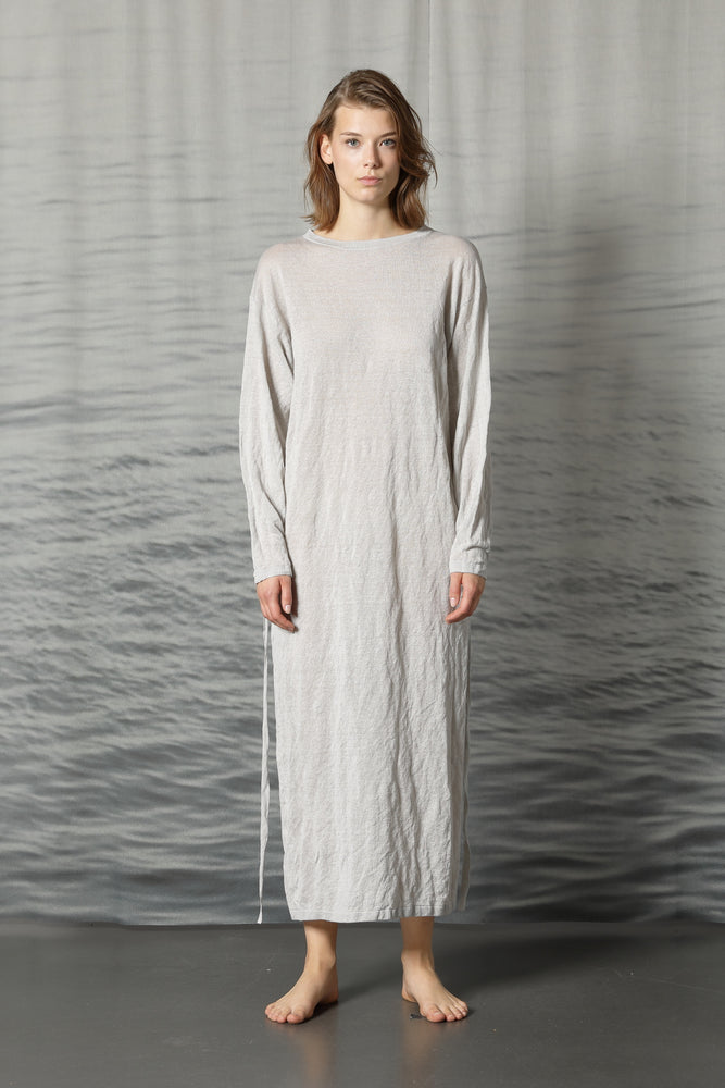 lux crincle maxi dress