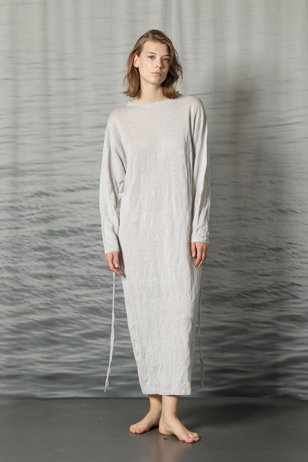 lux crincle maxi dress