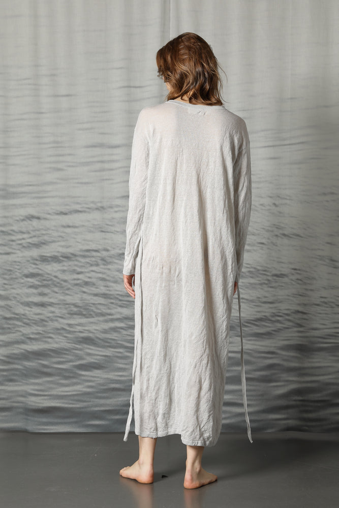 lux crincle maxi dress