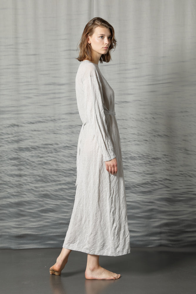 lux crincle maxi dress