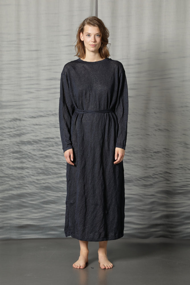 lux crincle maxi dress