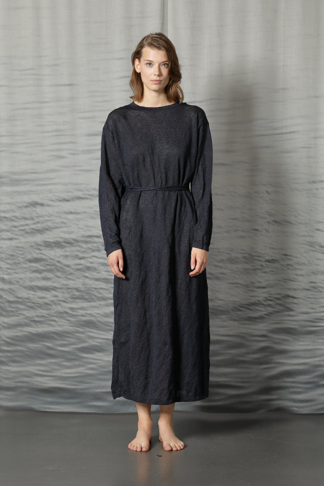 lux crincle maxi dress