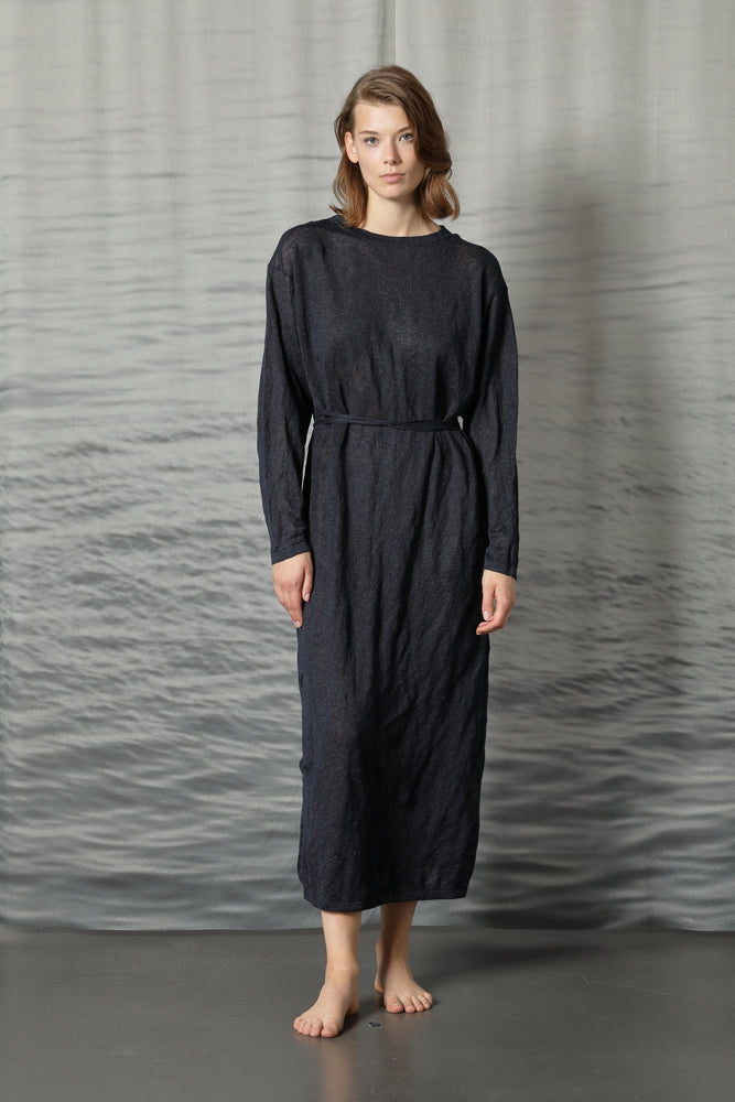 lux crincle maxi dress