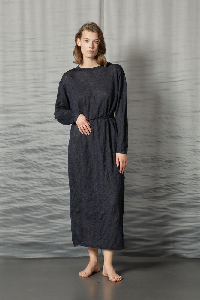 lux crincle maxi dress