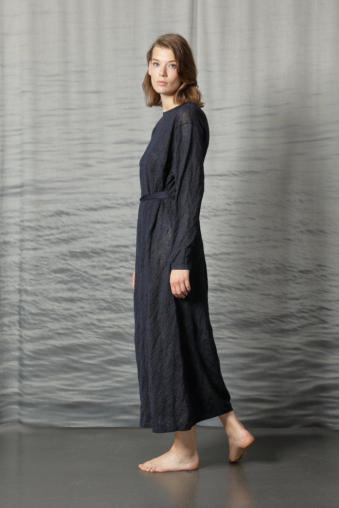 lux crincle maxi dress