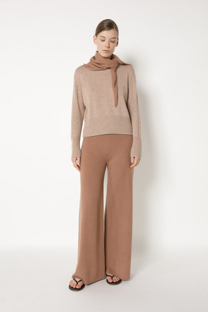 mouliné crew jumper