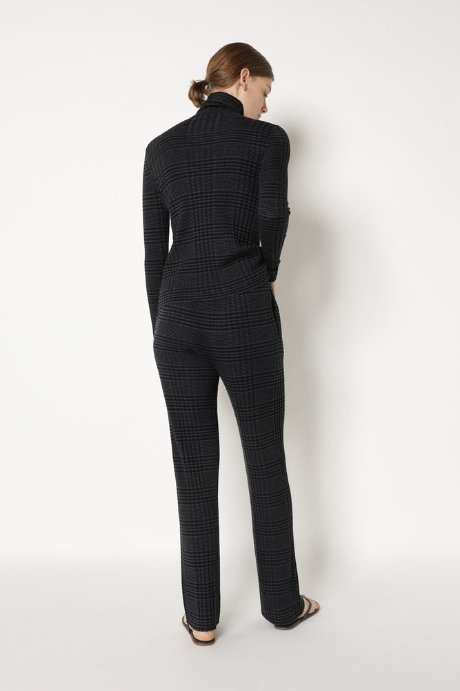 extrafine checked pants