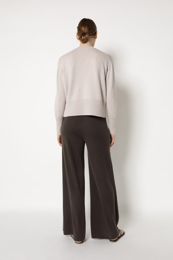 mouliné crew jumper