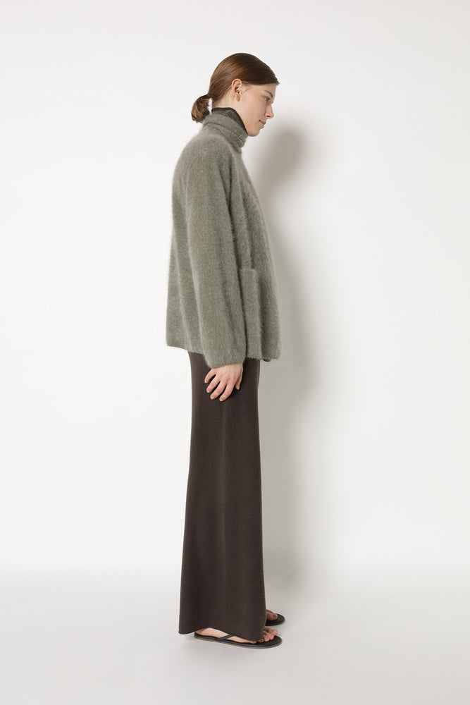 furry scarf jacket