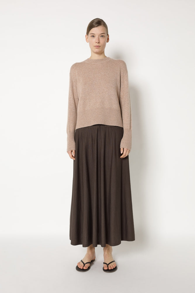 mouliné crew jumper