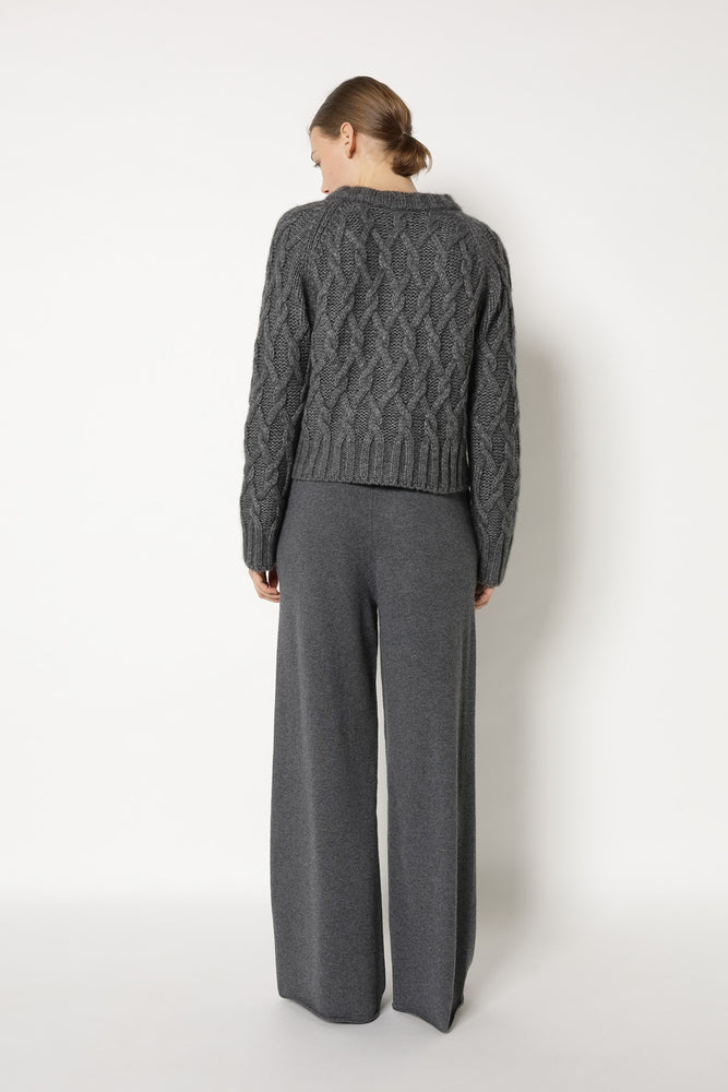 cosy argyle cable jacket