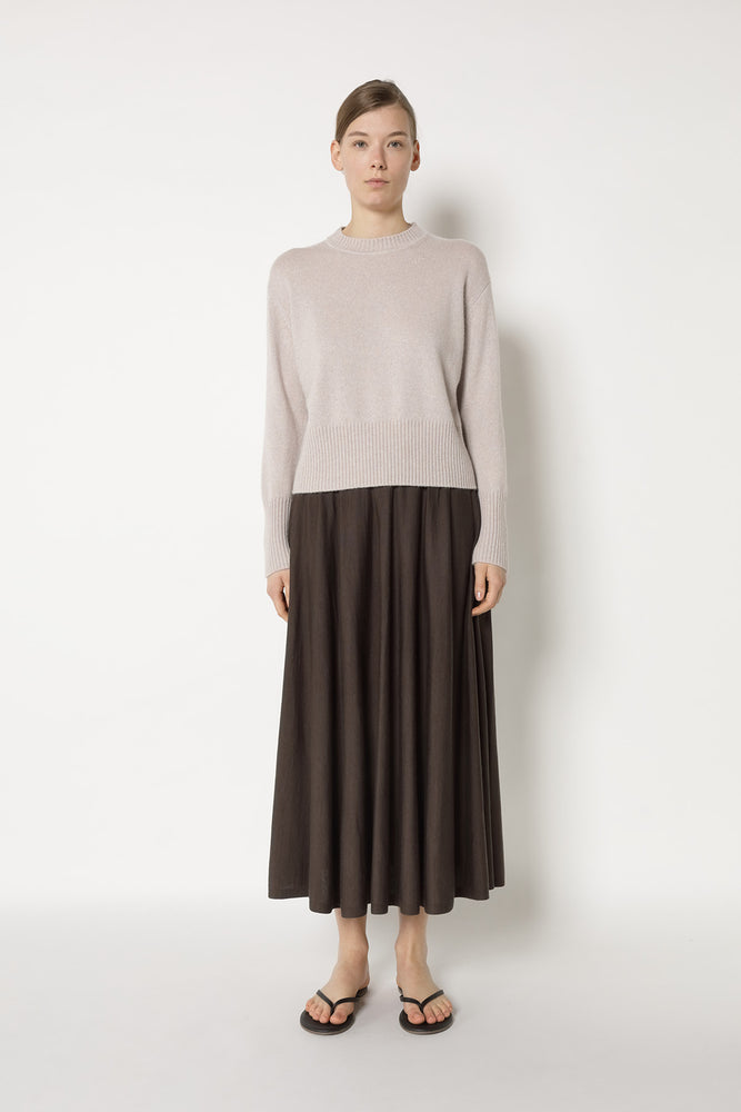 mouliné crew jumper