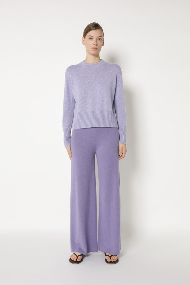 mouliné crew jumper