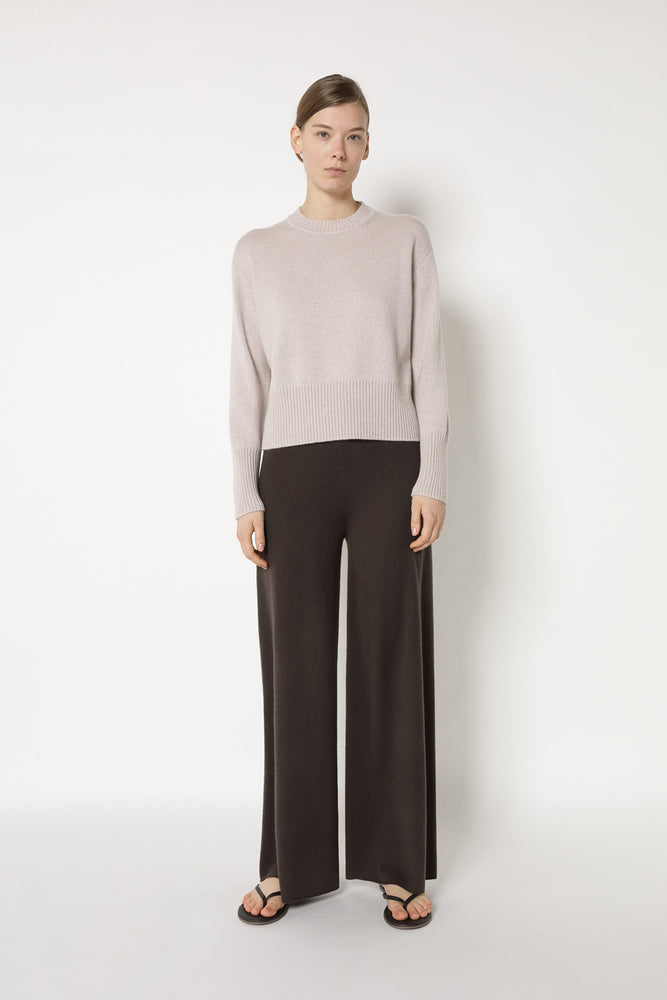 mouliné crew jumper
