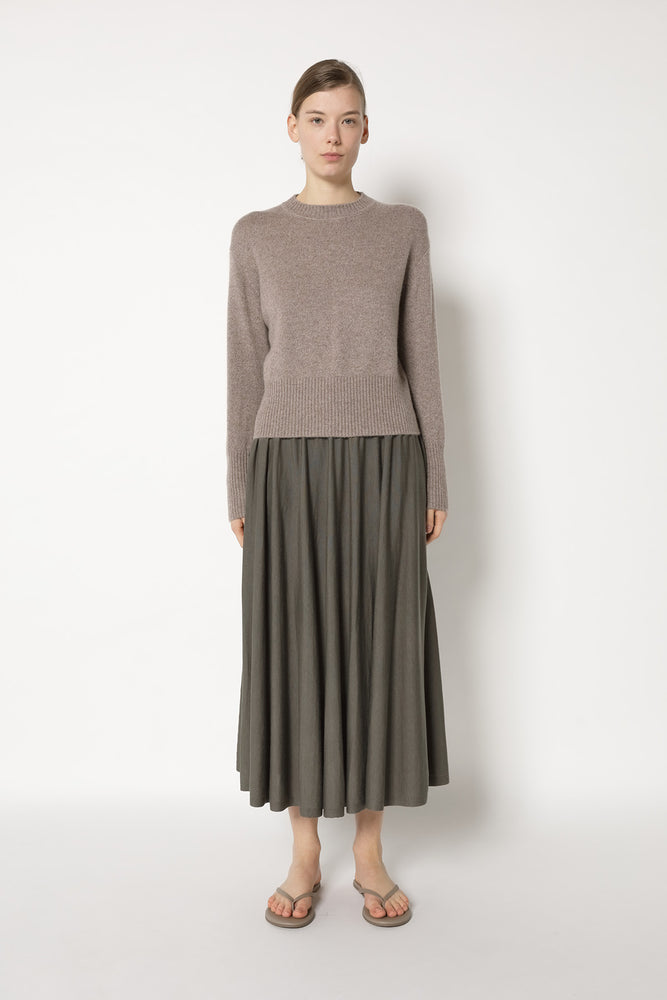 mouliné crew jumper