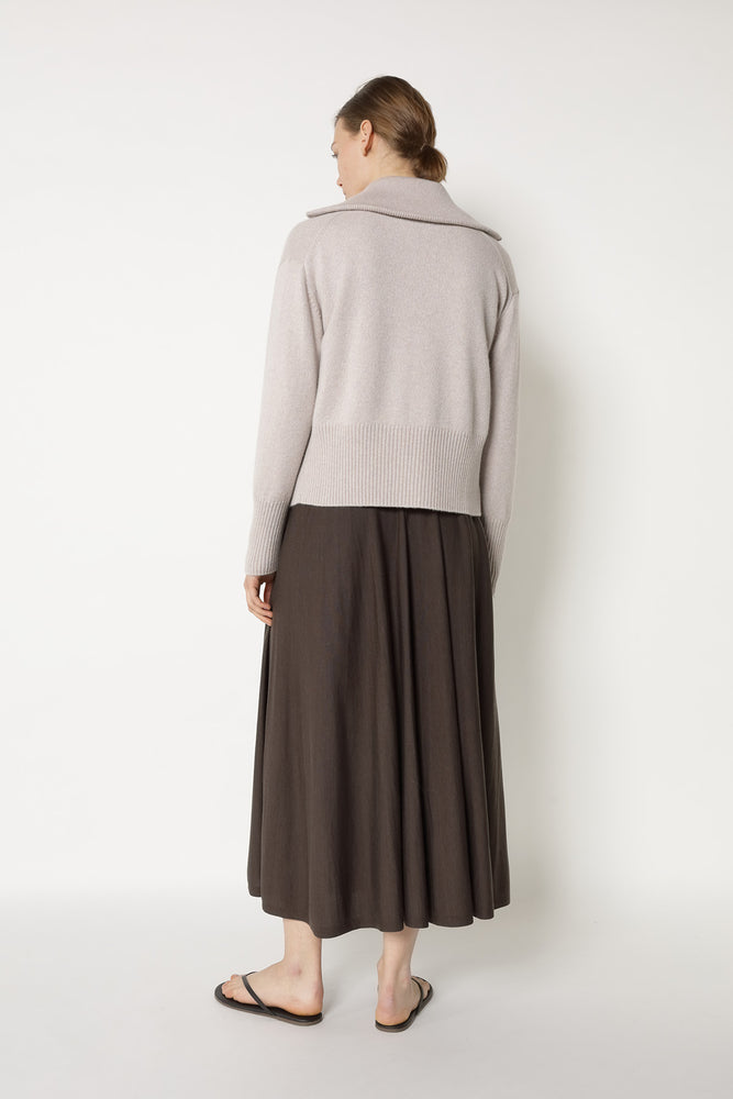 mouliné zip jacket