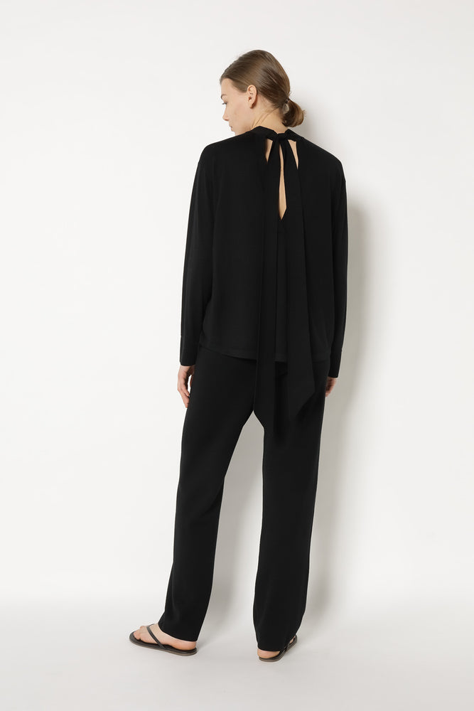 extrafine bow tie jumper