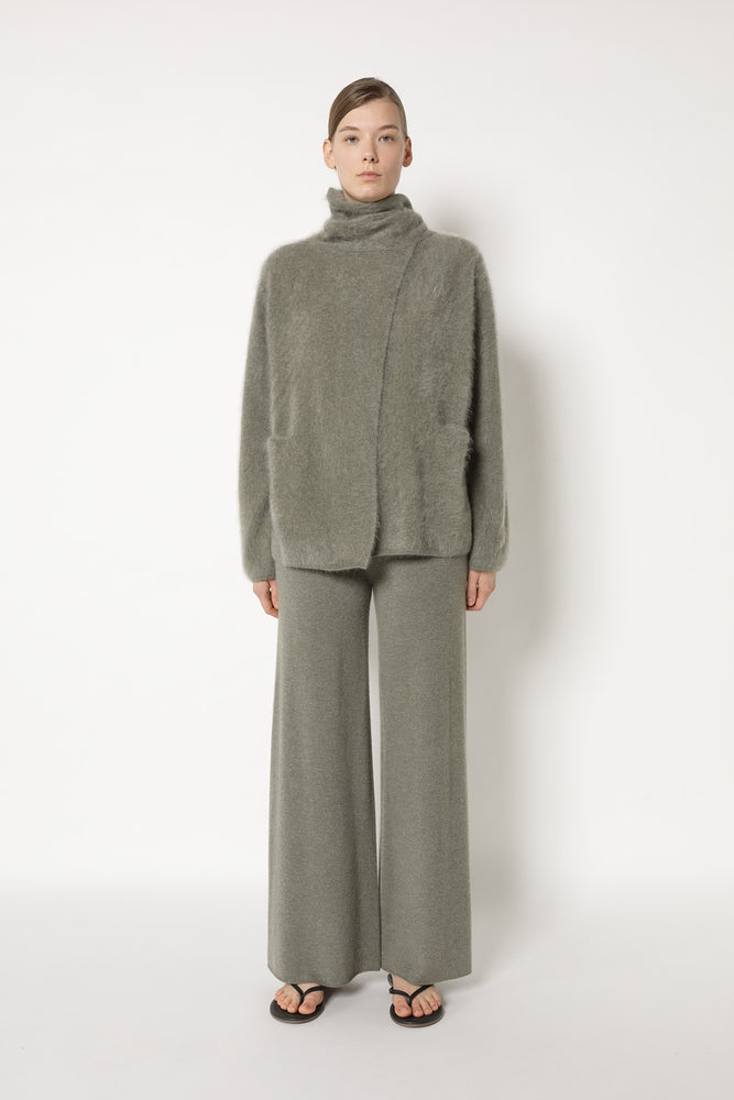 furry scarf jacket