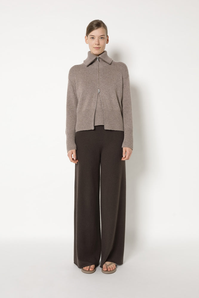 mouliné zip jacket