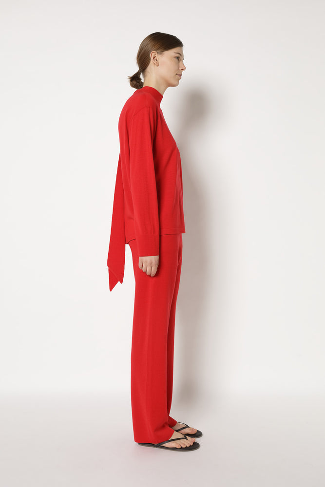 extrafine bow tie jumper