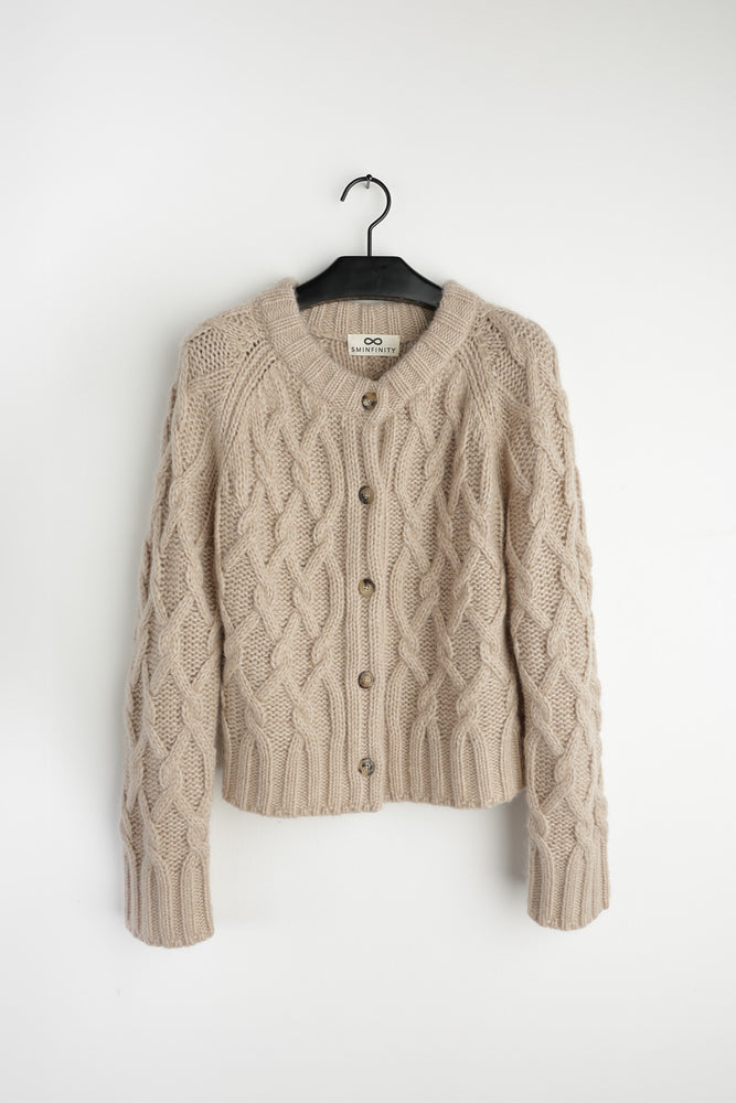 cosy argyle cable jacket