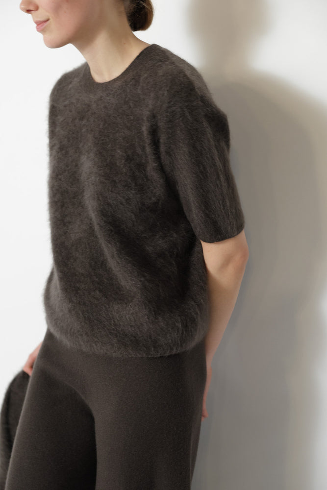 furry tiny crewneck