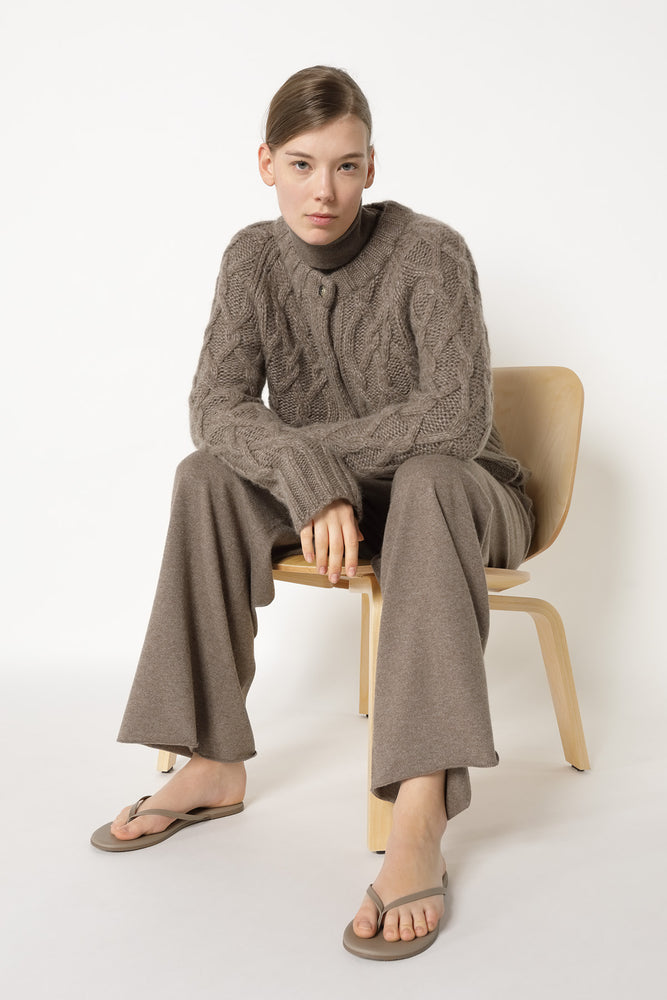 cosy argyle cable jacket