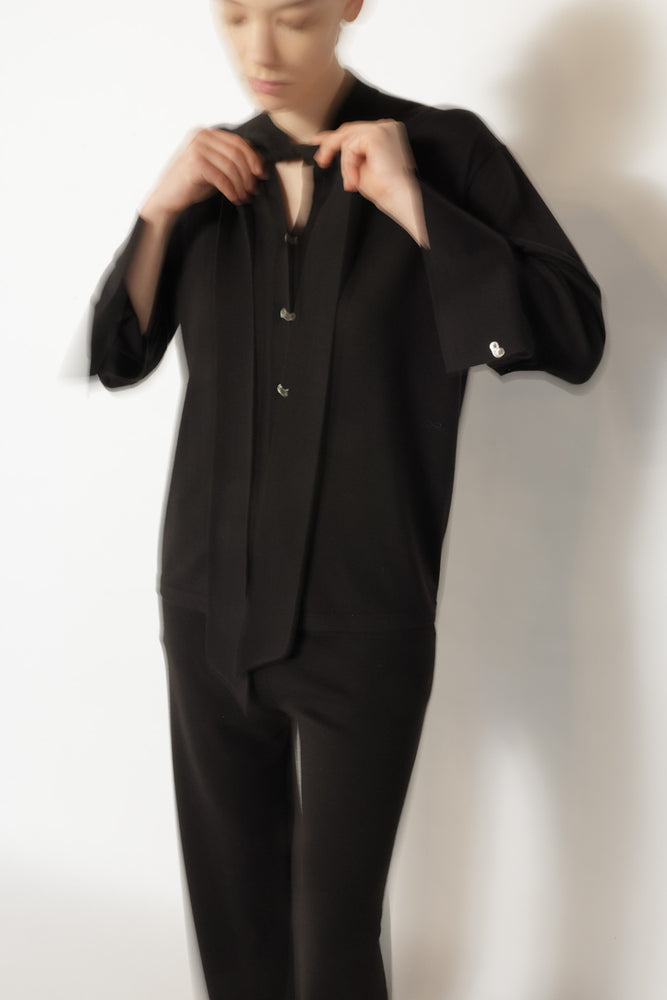 extrafine bow tie shirt