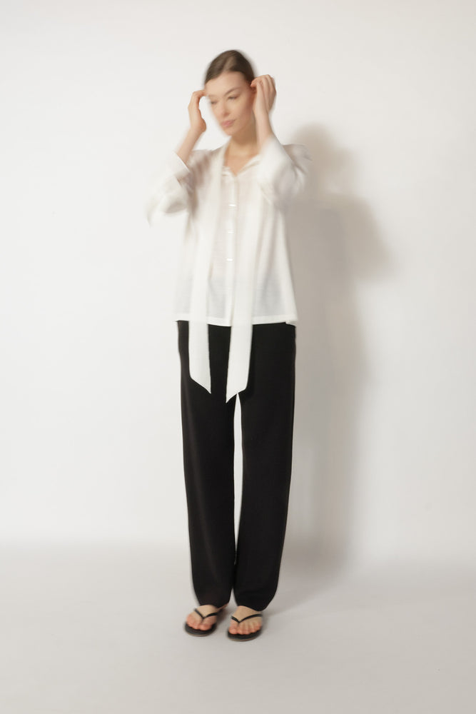 extrafine bow tie shirt