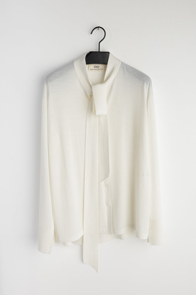 extrafine bow tie shirt