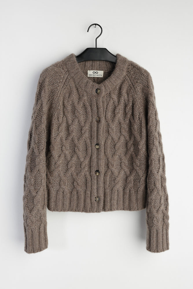 cosy argyle cable jacket