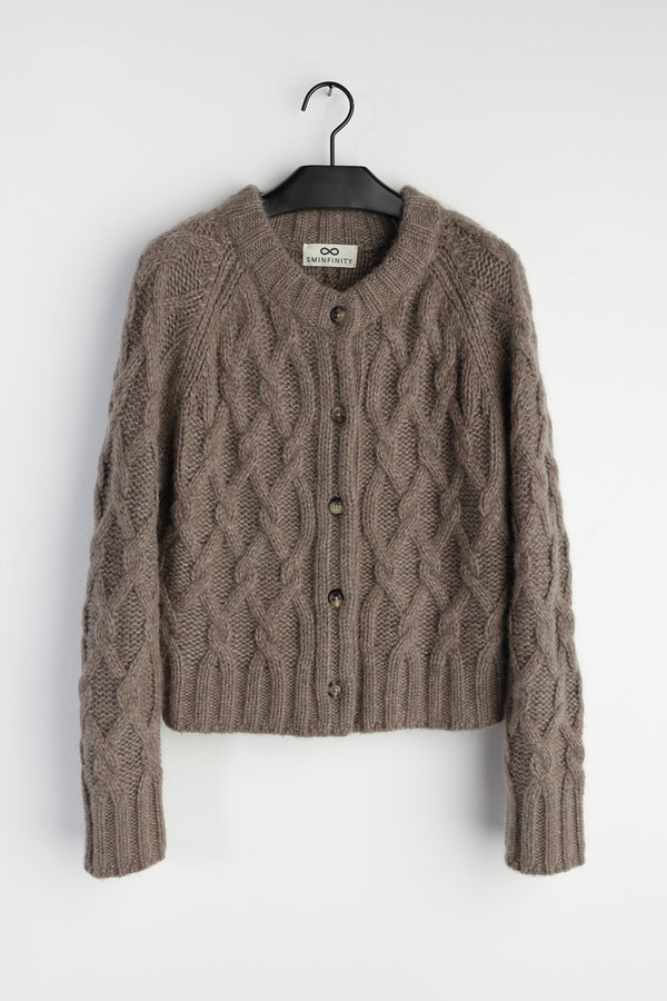 cosy argyle cable jacket