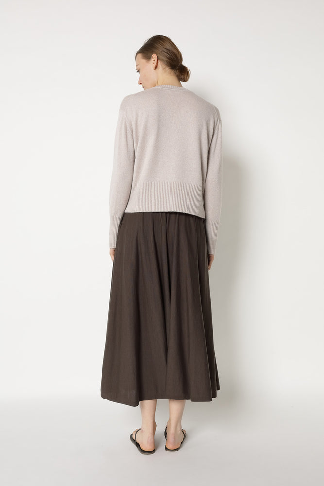 mouliné crew jumper